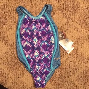 Girls Speedo one piece swimsuit size 5